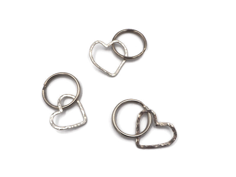 I tolerate you keychain - aluminum silver Keychain - Valentine's Day G –  Beach Cove Jewelry