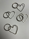 Keep Your Heart Keychain Sterling Silver | DK Originals Jewelry