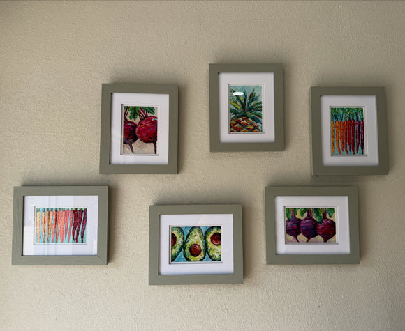 Lorena Fox | Veggie Framed Prints