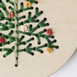 The HNB House | Christmas Tree Ornament Embroidery DIY Kit