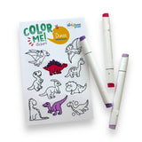 A Brighter Year | Color Your Own Dino High-quality Sticker for Kids & Baby