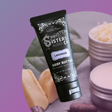 Spinster Sisters Co. - Fair Trade Shea Body Butter Lotion: Deeply Moisturizing: Lavender