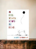 Mark Ludy Art Books & Games - In Dog Years | Greeting Card