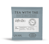 Tea with Tae - Bedtime Bliss Sleep Tea Box (15 wrapped pyramid tea bags)