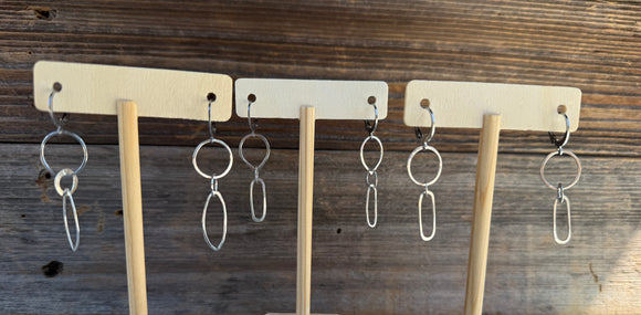 DK | Circle drop earrings