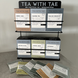 Tea with Tae - Bedtime Bliss Sleep Tea Box (15 wrapped pyramid tea bags)