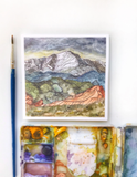 Argus Art Studio - Pikes Peak Greeting Cards: 4" x 4"