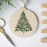 The HNB House | Christmas Tree Ornament Embroidery DIY Kit