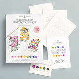 Antiquaria - Watercolor Painting Kit : Wildflowers No1