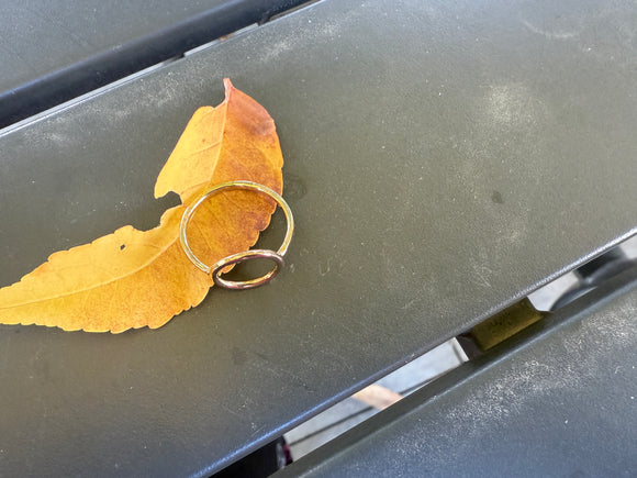 DK | Mary Louise custom 14k gf ring.