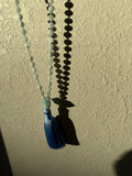 RuBarb | M1 Aquamarine Mala Necklace