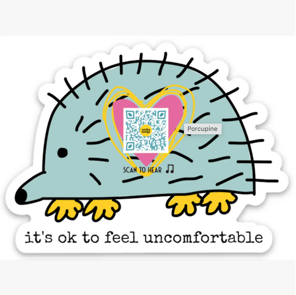 Smile Songs | OK to Be Uncomfortable - Singing Stickers