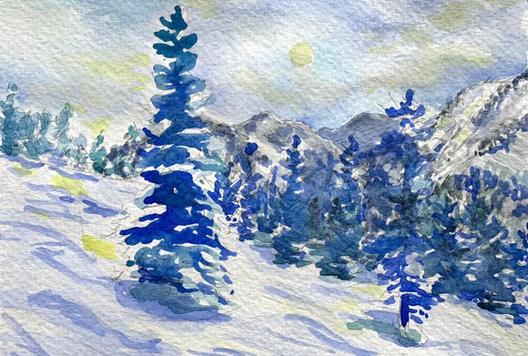 Diana Wright | Aspen Snowmass Card with Envelope