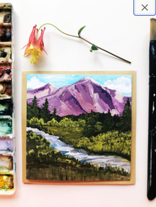 Argus Art Studio - Summer Suits Sopris Greeting Card