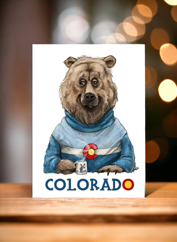 Mark Ludy Art Books & Games - Colorado Bear | Greeting Card