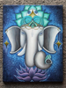 Samantha Cauchy Art | Ganesha Postcard