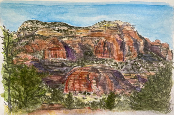 Diana Wright | Sedona Red Rock Card with Envelope
