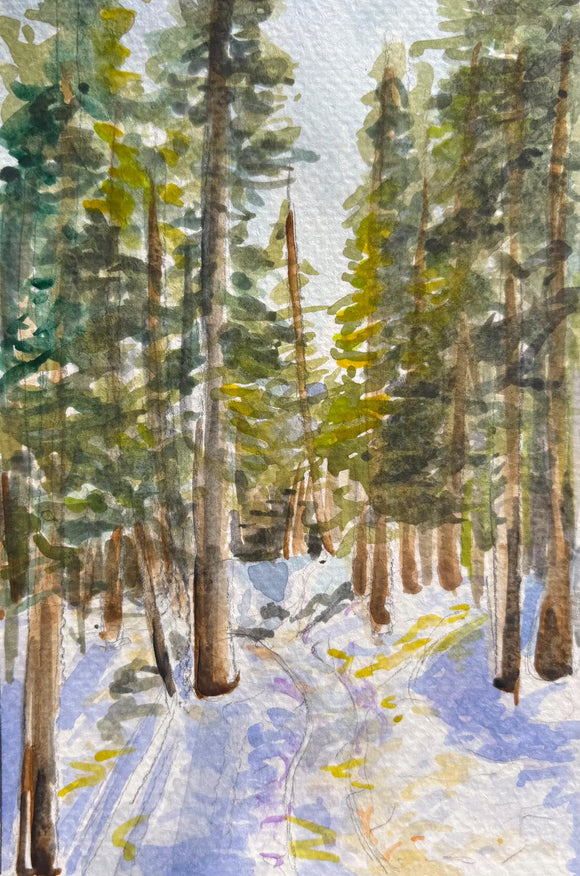 Diana Wright | Trail to Haiyaha Card with Envelope