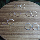 Large Circle Post Earrings | DK Originals Jewelry