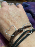 Wear your heart on your sleeve bracelet | DK Originals Jewelry