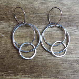 Three Intertwined Earrings | DK Originals Jewelry