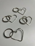 Keep Your Heart Keychain Sterling Silver | DK Originals Jewelry